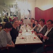 Abendessen der Wein-Musketiere in Troyes